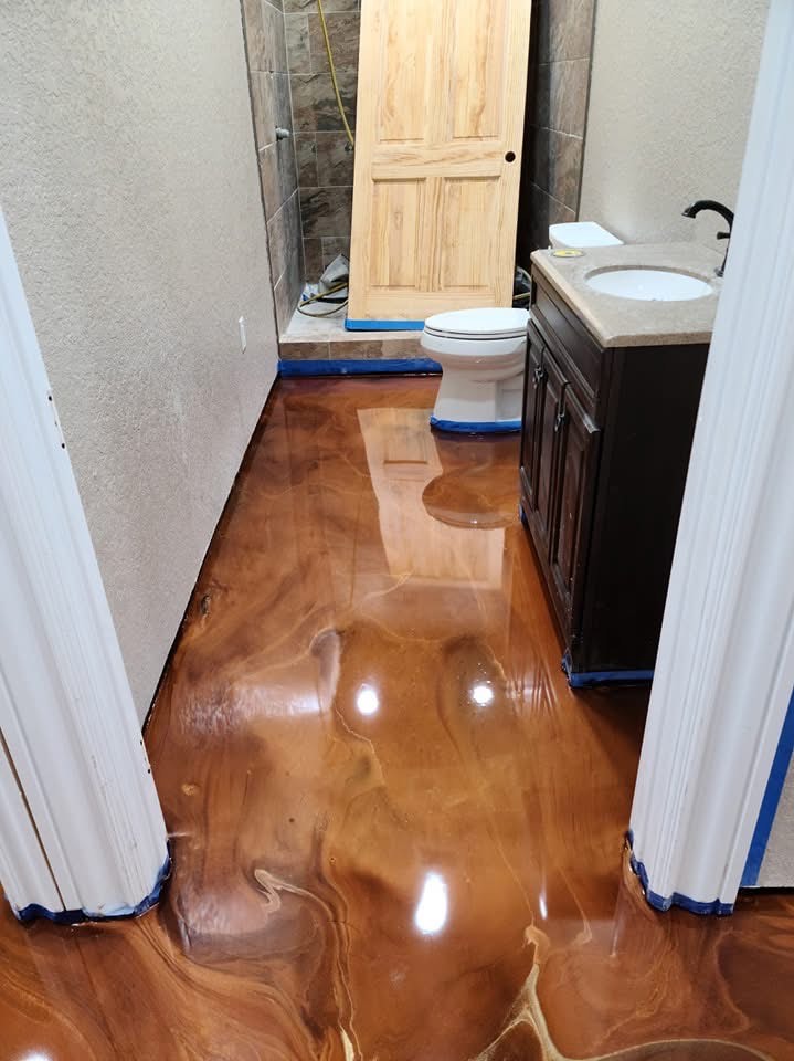 Epoxy floor