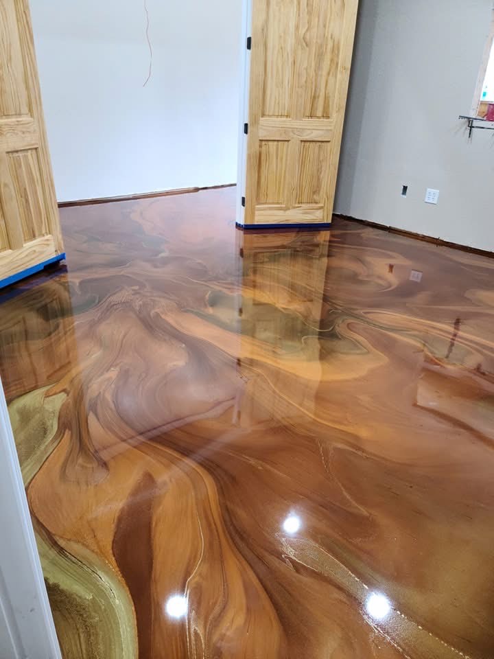 Commercial epoxy installation