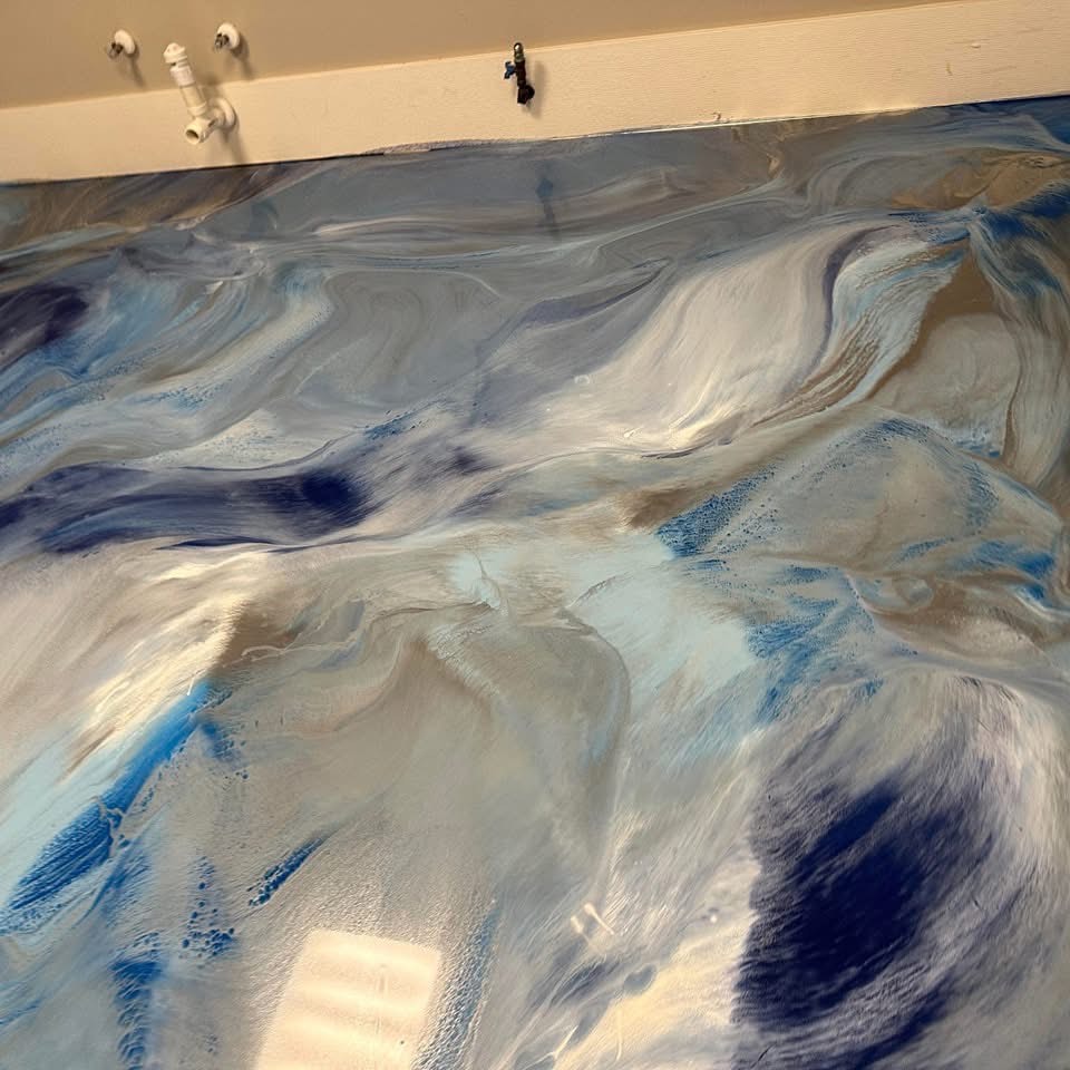 Epoxy kitchen installation